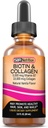 SBR Nutrition Biotin en Collageen Liquid Daily Dietary Supplement, Vitaminen voor haargroei en verdikken, huidgezondheid en Nagelsterkte, 2 oz (60ml)