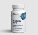 Thiamax vitamine B1 (Thiamine TTFD), de originele, geen giftige fillers, ondersteunt energie-metabolisme, hoge dosis, derde partij getest, alle actieve ingrediënten 100mg, 180 Tellen