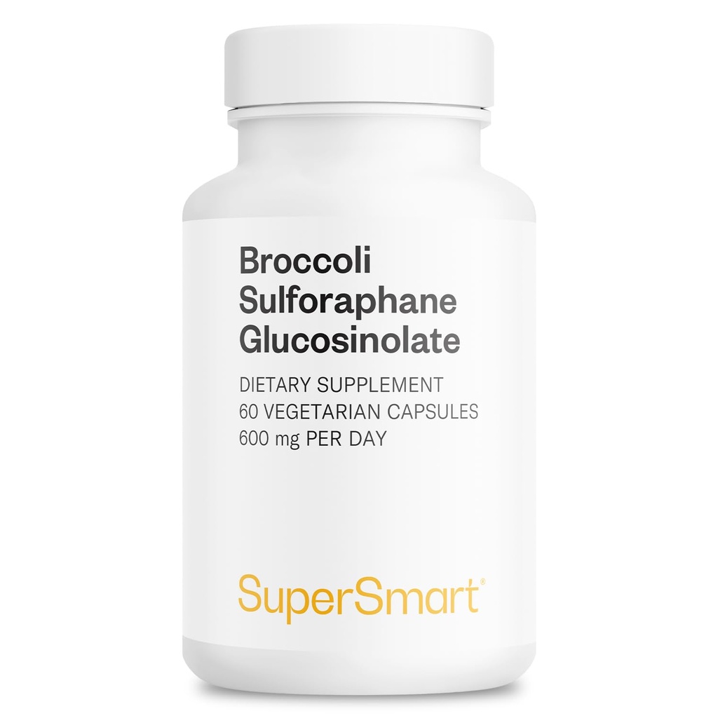 SUPERSMART - Broccoli Sulforaphane 300 mg - Gestandaardiseerd tot 10% Sulforaphane Glucosinolaat - Immuunsysteem Booster 