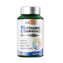 Multivitamine voor vrouwen en mannen - Mannen en vrouwen Multivitamine voor bot, huid en immuungezondheidsondersteuning, 21 in 1 Multivitaminen Supplement, Multivitaminen met glutenvrij, niet GGO, 60 Capsules