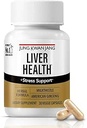 JUNG KWAN JANG Liver Health Supplement with Milk Thistle 260mg (Silymarin) and American Ginseng 1.000mg - Fatty Liver Detox Cleanse & Repair Support - 30 Capsules for Men and Women
