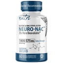 Nutri Neuro NAC Supplement 375mg Extra sterkte met 1800mg Glycine - N-Acetyl Cysteine Ethyl Ester - 20x More Biobeschikbaarheid - Boost Glutathion 10x More - 90 Vegan Capsules - 3rd Party Tested