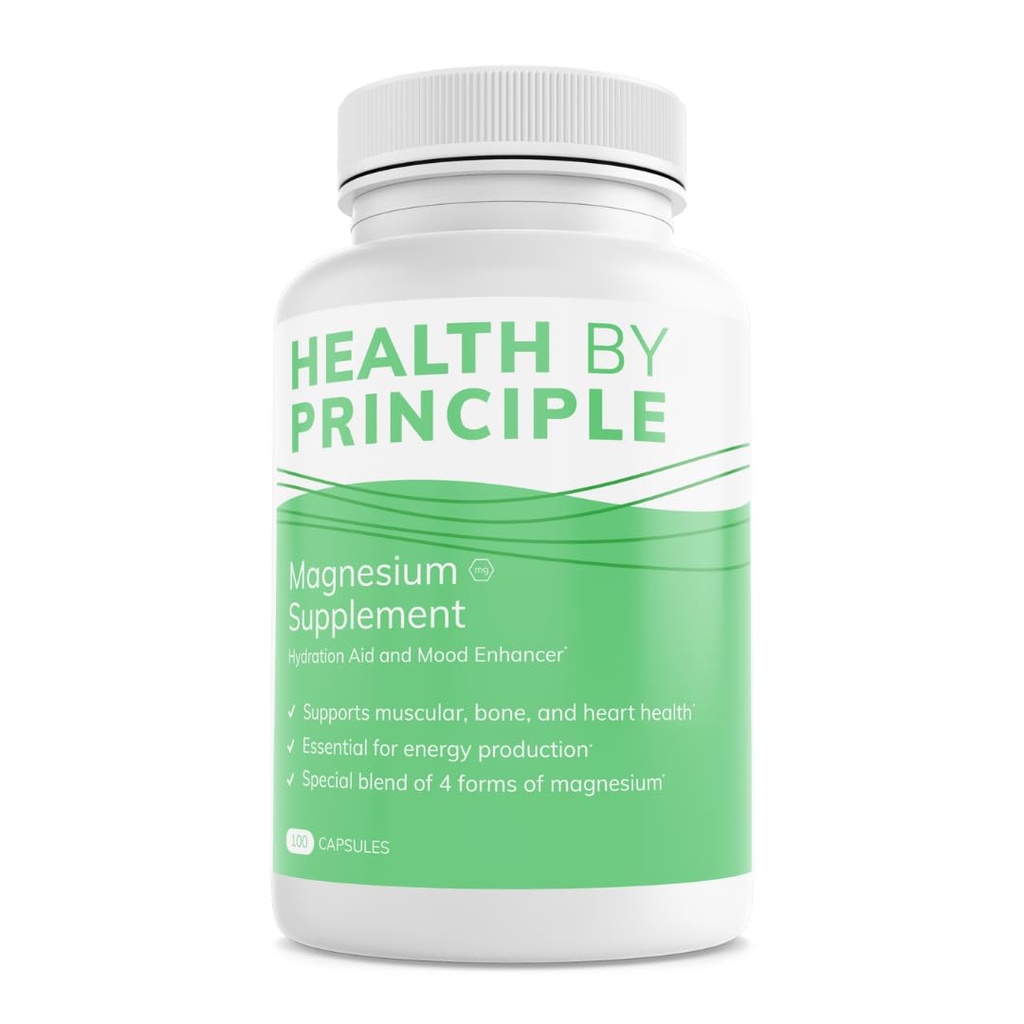 Magnesiumsupplement 4 soorten magnesium in 1 capsule 