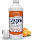 Begraven Treasure VM100 Dagelijkse Multi - 32 porties, Liquid Vitaminen Mineralen Supplement met Dose Cup