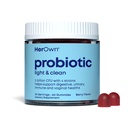 haar eigen Probiotic & Prebiotic Gummy, Ondersteunt Digestieve Gezondheid, Promoot Gezonde Gut, Ondersteunt Immune Health, 5 Miljard CFUs, Gluten en Soja Vrij, Vegan, 60 Gummies, 30 Servers (Pack of 1)