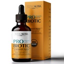 Liquid Probiotic for Women, Men, Kids, Peuter Probiotic: USDA Biologische Probiotica, Vegan Probiotic Liquid & Alfalfa Blend + Acidophilus for Gut Health, Dairy Gluten Sugar Free, Non-GMO Oral Probiotics