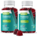VITEEY Probiotic Gummies with Prebiotics 