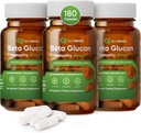 Bio Swiss Beta Glucon Immunity Power - 1,3D-1,6D Glucan met vitamine D - Immune Support Supplement for Enhanced Defense and Wellness - Veganistisch, Glutenvrij (180 Capsules)