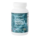 BRAINMD Dr Amen Vegan Omega-3 Power - 60 Plant Based Softgels - 1100 mg EPA & DHA - Ondersteuning Focus, Geheugen & Hart Gezondheid - Veganistisch, Glutenvrij & niet-GMO - 30 porties