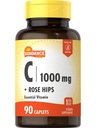 Sundance Vitamine C 1000mg met Rose HIPS 