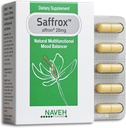 Supplément de safran de soutien à l'humeur. 28mg d'extrait de safran. Améliorer le bien-être, stimuler l'énergie. Naturel et sûr, non-OGM, chimique-libre, végétalien amical. 1 mois d'approvisionnement (30 capsules)