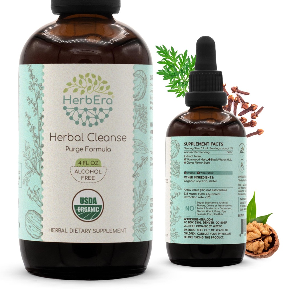 HerbEra Herbal Reinigen Biologische Alcoholvrije Tinctuur 