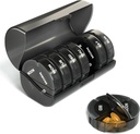Sukuos Weekly pil Organizer 4 keer per dag, Extra Large 7 dagen pillen doos, kleurrijke vitamines houder koffers voor visolie, vitamine, medicijnen, supplementen 