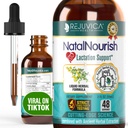 Rejuvica Health NatalNourish - Advanced Lactation Support Supplement - Liquid Delivery for Better Absorptie - Fenegriek, Gezegende Thistle, Anijs, Venkel & Meer!