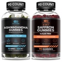 NUTRA Ashwagandha Gummies & Saffron Gummies