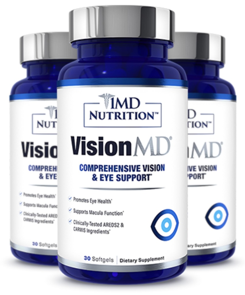 1MD Nutrition VisionMD Oogvitamine CARMIS - met Lutein & Zeaurez 