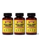 Bragg Apple Cider Vinegar capsules met vitamine D en zink - (3 verpakkingen) 90 capsules - ondersteuning Het immuunsysteem