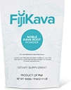 FijiKava Instant Kava Kava Powder 500g – Poudre de racine de kava Premium avec un contenu en kavalactone élevé – Aide à la relaxation naturelle pour le calme, le soulagement du stress et le soutien du sommeil – Easy-to-Mix