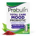 Probiotiques d'humeur probuline pour les femmes avec Safran, L Theanine, Probiotique, Prébiotique, Postbiotique - Supplément de soutien d'humeur et soutien de la gueule - Vegan, Non OGM, 30 Capsules