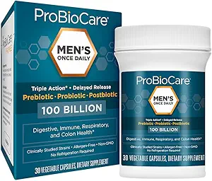 MenaTMs Once Daily Probiotic a Digestive Health a 100 Miljard CFU Probiotica (30 Capsules)