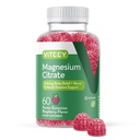 VITEEY Magnesium Gummies voor volwassenen - 66mg magnesium centrifuge Gummy voor rust, slaap, nerve & spierfunctie ondersteuning - vegetarisch, glutenvrij - 60 Tel.