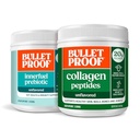 Bulletproof Duo Kit Collageen Peptides Proteïnepoeder voor huid, botten en gewrichten 18g Proteïne, 17.6 Oz & InnerFuel Prebiotic Fiber Powder for Gut, Gas Relief, Digestive Health and Immune Support
