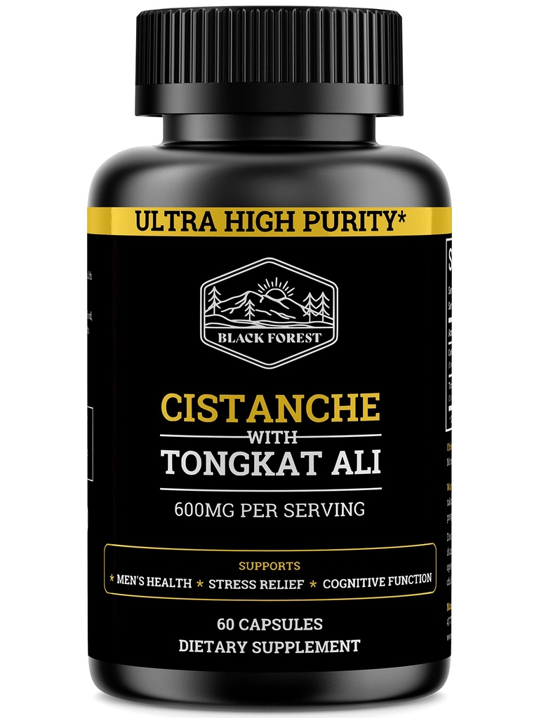 Cistanche Tubulosa 200mg & Tongkat Ali 400mg (Max zuiverheid) 2 maanden aanbod (50% Echinacoside + 10% Acetoside met Tongkat Ali voor mannen 200:1 (Longjack) Eurycoma Longifolia) vergelijkbaar met Fadogia Agrestis