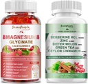 GROENPEOPLE Magnesium Glycinate Gummies & Berberine
