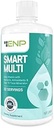 ENP Intelligent Multivitamine liquide pour les adultes Multivitamine pour les femmes et les hommes Contient vitamine E, vitamine A, vitamine D2, vitamine C et zinc