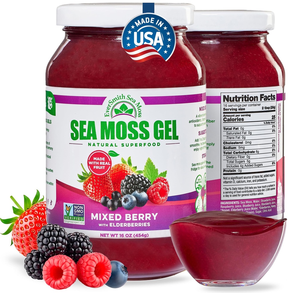 Wildcrafted Irish Sea Moss Gel 