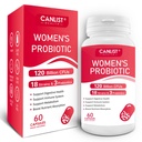 Vrouwen Probiotica120 Miljard CFUs 18 Strains 3 Prebiotica & Digestieve Enzymen Bevat biologische Prebiotische Cranberry Women's Health Digestief & Immuun Support Non-GMO Soy Gluten Dairy Free