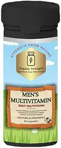 Multivitamine capsules voor heren: ontgrendel uw piekprestaties en optimale gezondheid met 300% gemiddelde dagelijkse inname vitamine A, B, C, Biotine, Magnesium, Zink, Chroom (60 telling)