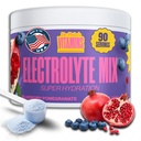 Dokter Price Trace Minerals Geen suiker, snel oplossende electrolyten Poeder Pakjes, Blueberry-granaatappel, 90 porties