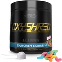 EHP Labs OxyShred Hardcore Super Dosed Pre Workout Poudre - Préworkout Poudre avec L Glutamine & Acétyl L Carnitine, Boissons pour stimuler l'énergie - 275mg de caféine - Souris, 40 portions
