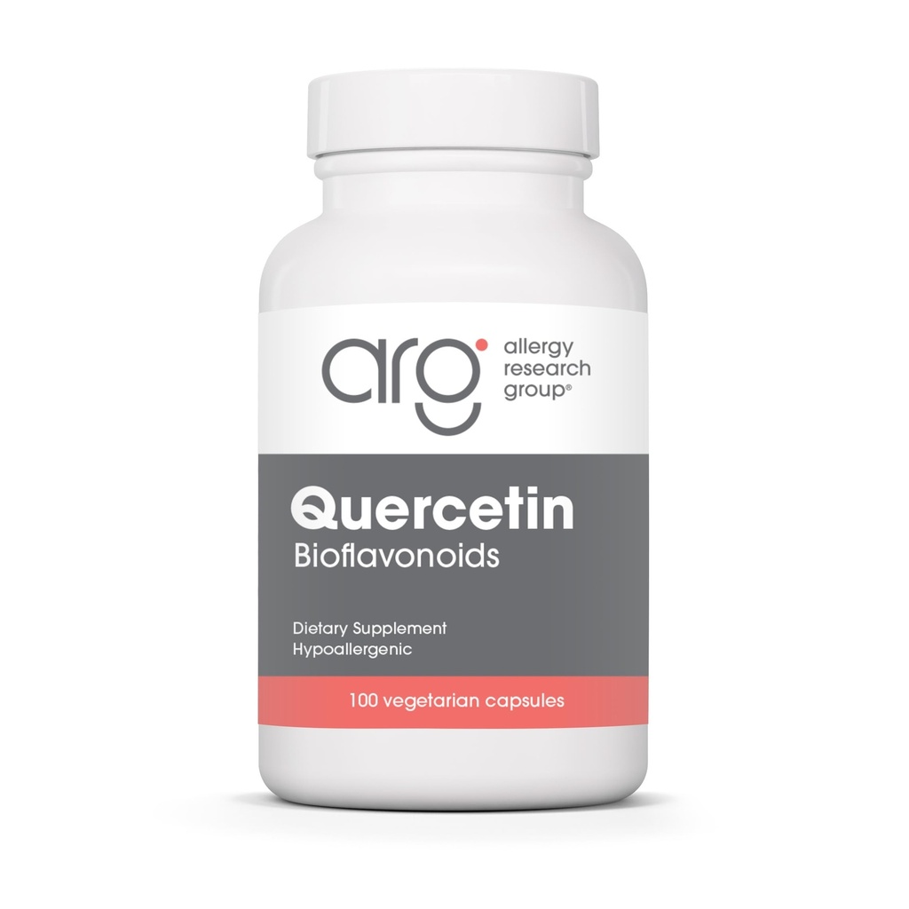 Allergie Onderzoeksgroep Quercetine Bioflavonoïden - Lemon Bioflavonoid Complex, Rutin, Citrus Extract, Hesperidin, Vegetarische Capsules - 100 Tellen