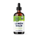 Vimergy Supplément biologique à base de baume de citron de l'USDA – Peut être utilisé dans le thé - Non-OGM, sans alcool – 115 mL (1 mL/Serveur)