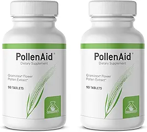 Graminex PollenAid Prostaat Supplement: Alle natuurlijke Prostaat Ondersteuning voor Bladdercontrole en urinetrek gezondheid, Rye Pollen Extract Made in USA, 90 Tablets (Pack of 2)