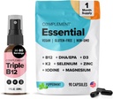 Complement Essential Vegan Multivitamine & Triple B12 Spray Bundle 