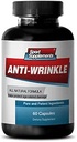 Resveratrol Supplementen - Anti-rimpel pillen - Voorkomt vroegtijdige veroudering van cellen, Anti-aging supplement, Alpha lipoïnezuur, Collageen, Aloë Vera Gel, hyaluronzuur, Kurkuma, 1 fles 60 capsules