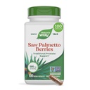 Nature's Way Saw Palmetto Berries, soutien prostate traditionnel*, 585 mg par portion, Projet non-OGM vérifié, végétalien, 100 capsules (paquetage May Vary)