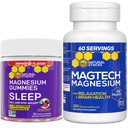 Natural Stacks Magtech Magnesium + Slaap Magnesium Citrate Gummies Bundle - 4 vormen van Magnesium - Ondersteunt ontspanning en hersengezondheid* - 210 stuks