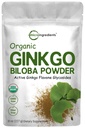 Micro-Ingrediënten Raw Organic Ginkgo Biloba Powder, 8 Ounce (18 Maanden Supply), Filler Free, ondersteunt hersenfunctie en geestelijke alertheid, Geen GGO's en Vegan vriendelijk