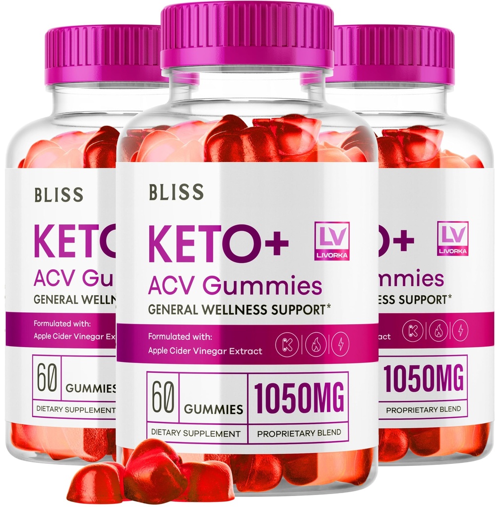 (3 packs) Gommies Keto ACV Bliss Aide à la perte de poids avancée, Gummes Keto Bliss et ACV Bliss, Gummes Keto Bliss 1050 mg, Gummes Keto actifs, Gummes Keto Bliss, Gummes Keto Plus Bliss, 180 Gummes