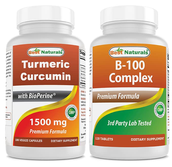 Curcumine curcumine 1500mg & Complexe B-100