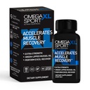 OmegaXL Sport Extra sterkte spierherstel supplement en ademhalingsondersteuning supplement - verbetert DOMS en ROM, klinisch ondersteund Green-Lipped Mussel Oil (60 Softgels)