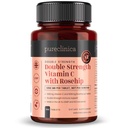 Pureclinica Vitamine C met Rosehip 2000mg (1000mg VIT C & 1000mg Rosehip Extract) x 180 tabletten - 6 maanden Levering!