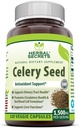 Herbal Secrets Supplément d'extrait de graines de céleri de 1500 Mg.