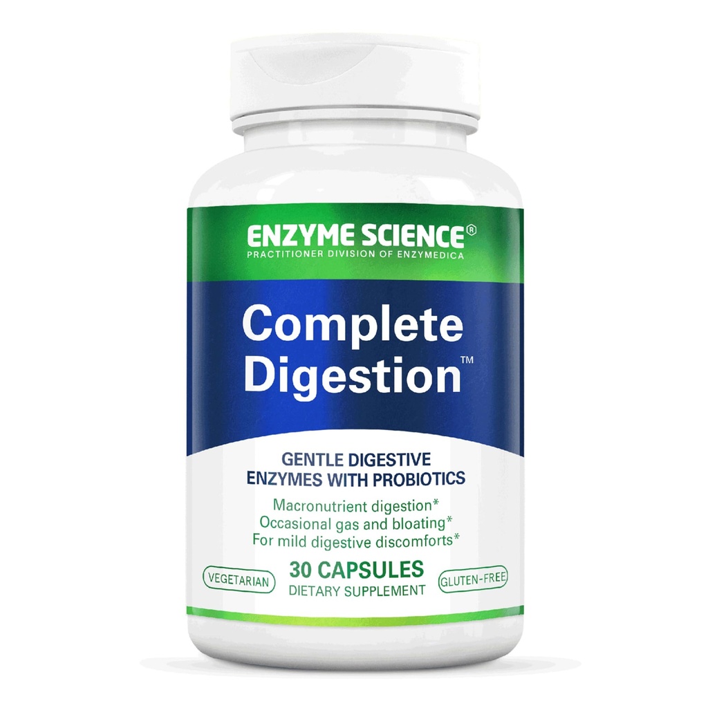Enzyme Science Complete Digestie - Digestieve enzymen voor vrouwen en voor mannen met probiotica - 3-in1 Gut Health Ondersteuning voor spijsvertering - Digestieve gezondheid 