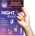 Laki Naturals Night-Out Patch (Pack van 15) Reclaim Your Vitality and Equilibrium After Partys, Bars and Fun