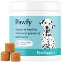 Pawfy Eye Support Soft Chews Voorkom traanvlekken Ondersteuning Oogzicht 